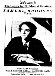 Samuel Brodsky Benefit Concert